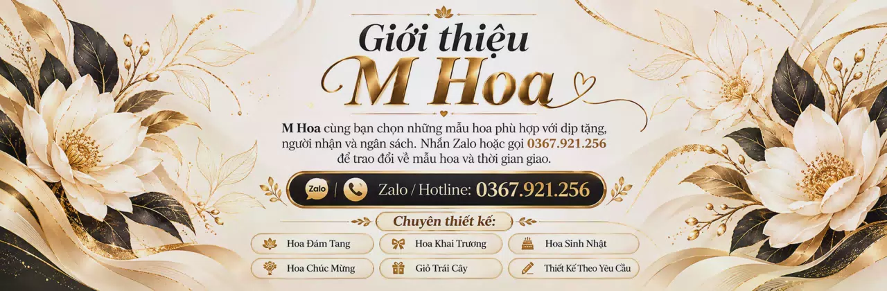 Ảnh bìa Shop hoa tươi Xã Cẩm Khê Phú Thọ - Gửi lời chúc bằng sắc hoa